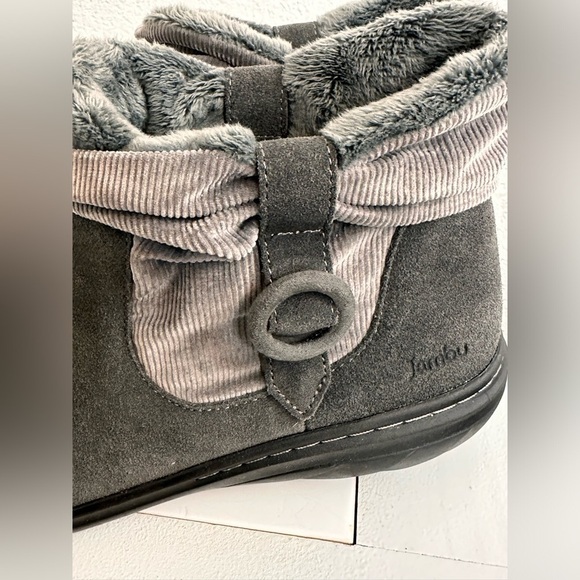 NEW JAMBU Boots Women’s Size 9 Hickory Water Resistance Ankle Boot Soft Fur - Picture 9 of 10